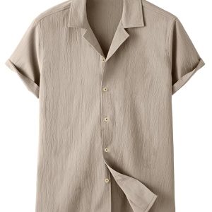 TAGDO Men's Regular Fit Casual Shirt